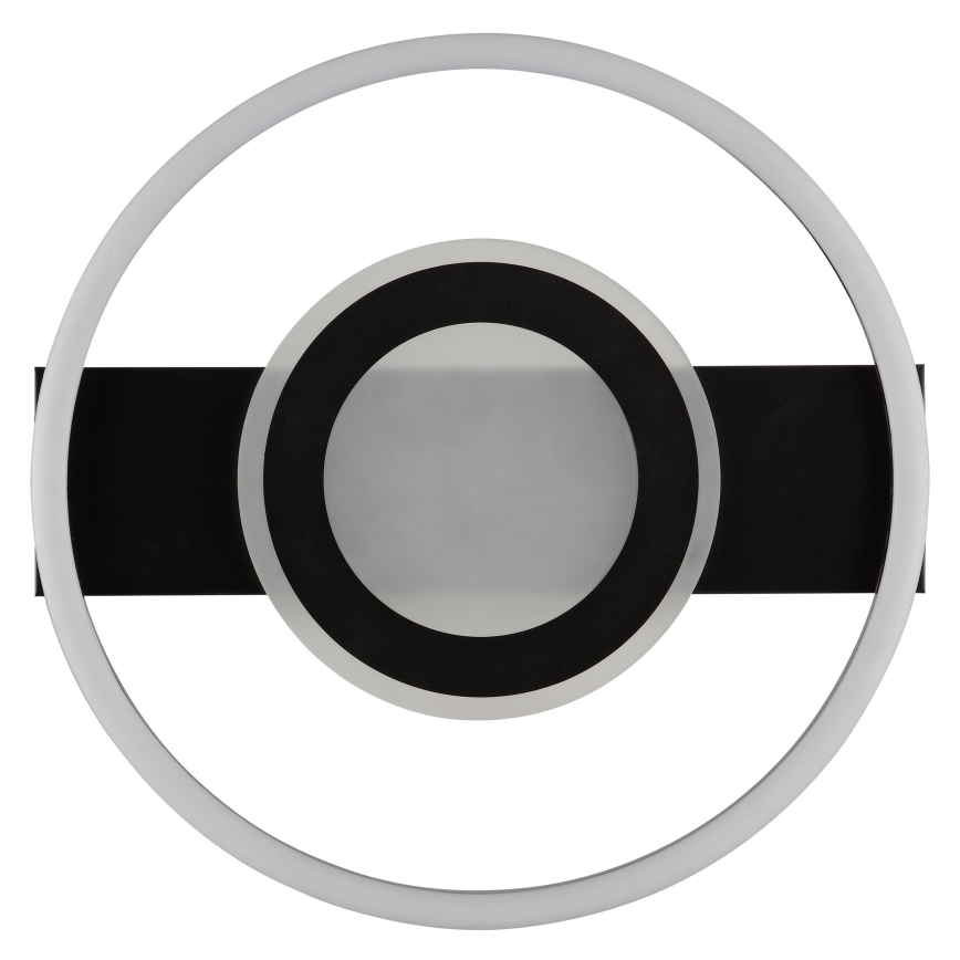 Brilliant - Ρυθμιζόμενο φωτιστικό οροφής LED RGBW MAUREEN LED/20W/230V 3000-6500K μαύρο + τηλεχειριστήριο