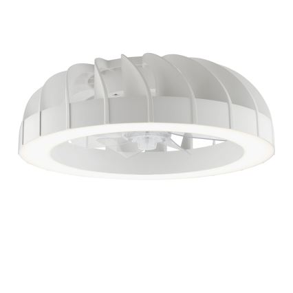 Brilliant - LED RGBW Dimmable ανεμιστήρας οροφής με ένα φωστικό FANORA LED/30W/230V 2700-6500K διάμετρος 46 cm λευκό + τηλεχειριστήριο