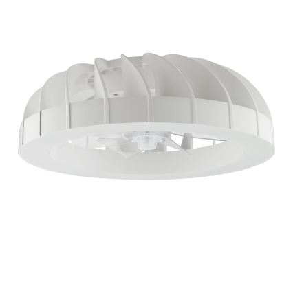 Brilliant - LED RGBW Dimmable ανεμιστήρας οροφής με ένα φωστικό FANORA LED/30W/230V 2700-6500K διάμετρος 46 cm λευκό + τηλεχειριστήριο