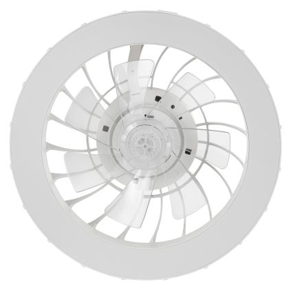 Brilliant - LED RGBW Dimmable ανεμιστήρας οροφής με ένα φωστικό FANORA LED/30W/230V 2700-6500K διάμετρος 46 cm λευκό + τηλεχειριστήριο