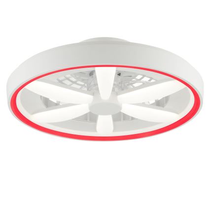 Brilliant - LED RGBW Dimming ceiling ανεμιστήρας με ένα φωστικό GAIANO LED/48W/230V 2700-6500K λευκό + τηλεχειριστήριο