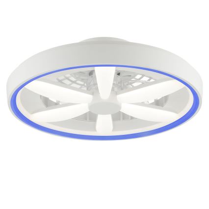 Brilliant - LED RGBW Dimming ceiling ανεμιστήρας με ένα φωστικό GAIANO LED/48W/230V 2700-6500K λευκό + τηλεχειριστήριο