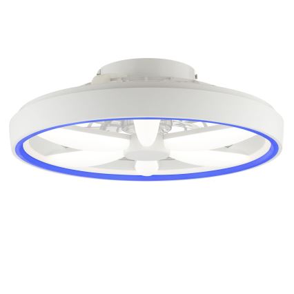 Brilliant - LED RGBW Dimming ceiling ανεμιστήρας με ένα φωστικό GAIANO LED/48W/230V 2700-6500K λευκό + τηλεχειριστήριο