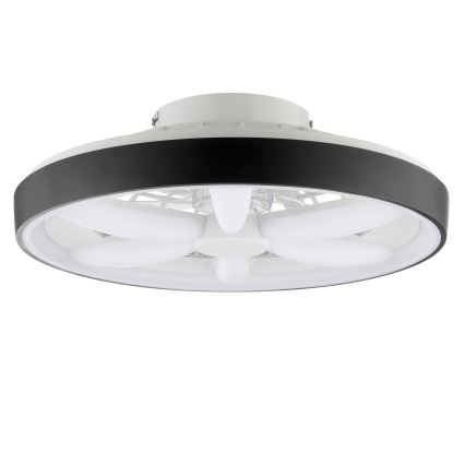 Brilliant - Ανεμιστήρας οροφής LED RGBW Dimmable με φως GAIANO LED/48W/230V 2700-6500K μαύρο + τηλεχειριστήριο