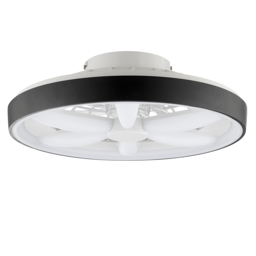 Brilliant - Ανεμιστήρας οροφής LED RGBW Dimmable με φως GAIANO LED/48W/230V 2700-6500K μαύρο + τηλεχειριστήριο