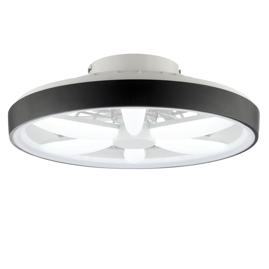 Brilliant - Ανεμιστήρας οροφής LED RGBW Dimmable με φως GAIANO LED/48W/230V 2700-6500K μαύρο + τηλεχειριστήριο