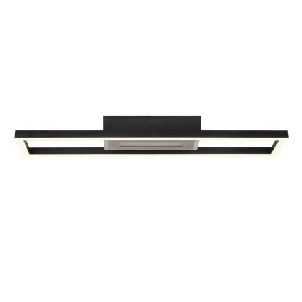 Brilliant - LED RGBW Ρυθμιζόμενο φωτιστικό οροφής BESSON LED/20W/230V 3000-6500K μαύρο + τηλεχειριστήριο