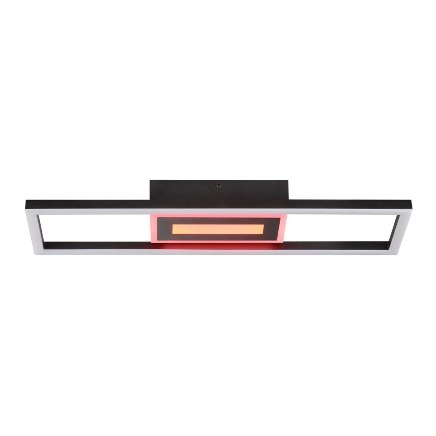 Brilliant - LED RGBW Ρυθμιζόμενο φωτιστικό οροφής BESSON LED/20W/230V 3000-6500K μαύρο + τηλεχειριστήριο