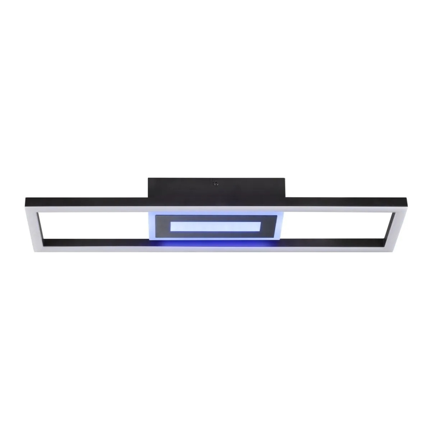 Brilliant - LED RGBW Ρυθμιζόμενο φωτιστικό οροφής BESSON LED/20W/230V 3000-6500K μαύρο + τηλεχειριστήριο