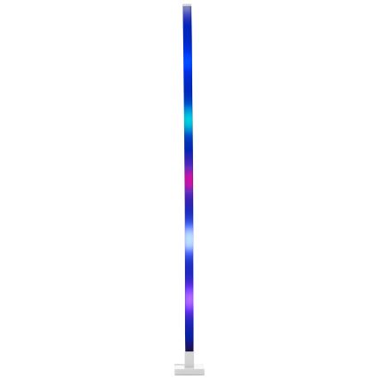 Brilliant - LED RGBW Φωτιστικό δαπέδου ντιμαριζόμενο NEELE LED/6,5W/230V λευκό + τηλεχειριστήριο