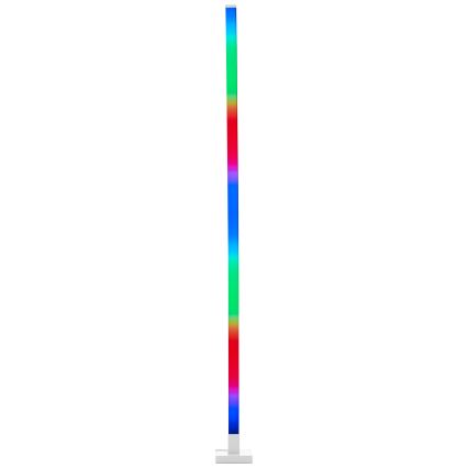 Brilliant - LED RGBW Φωτιστικό δαπέδου ντιμαριζόμενο NEELE LED/6,5W/230V λευκό + τηλεχειριστήριο