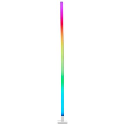 Brilliant - LED RGBW Φωτιστικό δαπέδου ντιμαριζόμενο NEELE LED/6,5W/230V λευκό + τηλεχειριστήριο