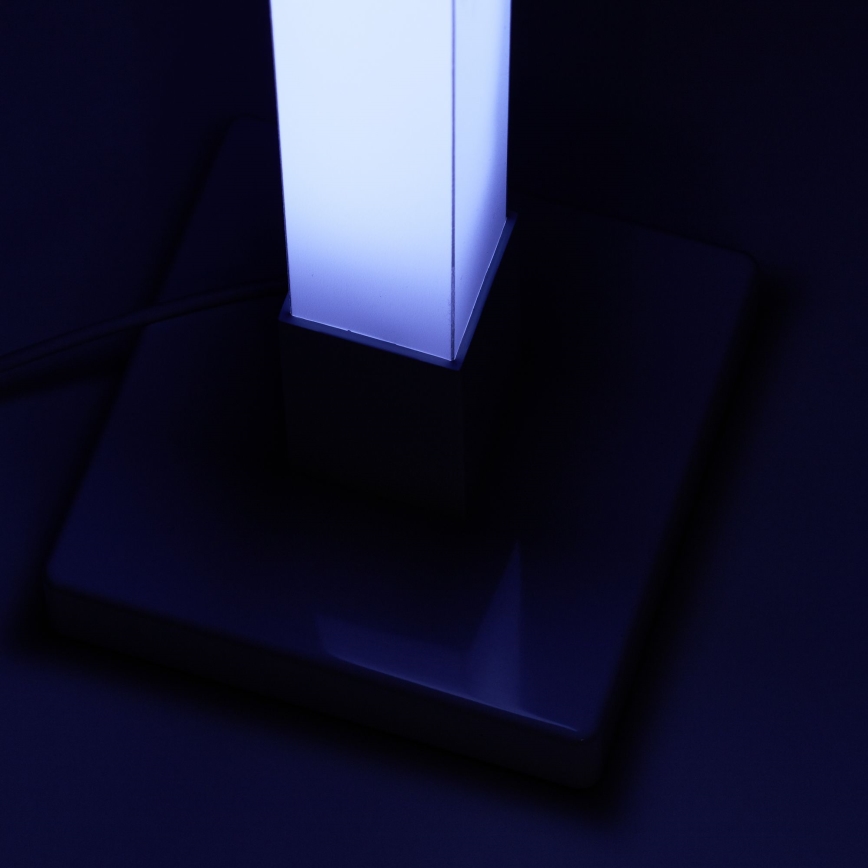 Brilliant - LED RGBW Φωτιστικό δαπέδου ντιμαριζόμενο NEELE LED/6,5W/230V λευκό + τηλεχειριστήριο