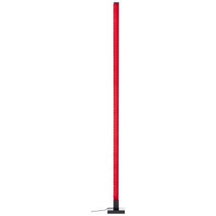 Brilliant - LED RGBW Φωτιστικό δαπέδου ντιμαριζόμενο NEELE LED/6,5W/230V μαύρο + τηλεχειριστήριο