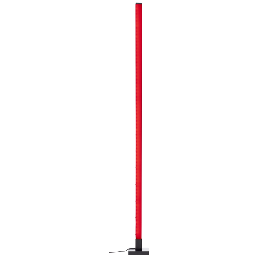 Brilliant - LED RGBW Φωτιστικό δαπέδου ντιμαριζόμενο NEELE LED/6,5W/230V μαύρο + τηλεχειριστήριο