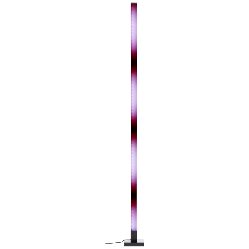 Brilliant - LED RGBW Φωτιστικό δαπέδου ντιμαριζόμενο NEELE LED/6,5W/230V μαύρο + τηλεχειριστήριο
