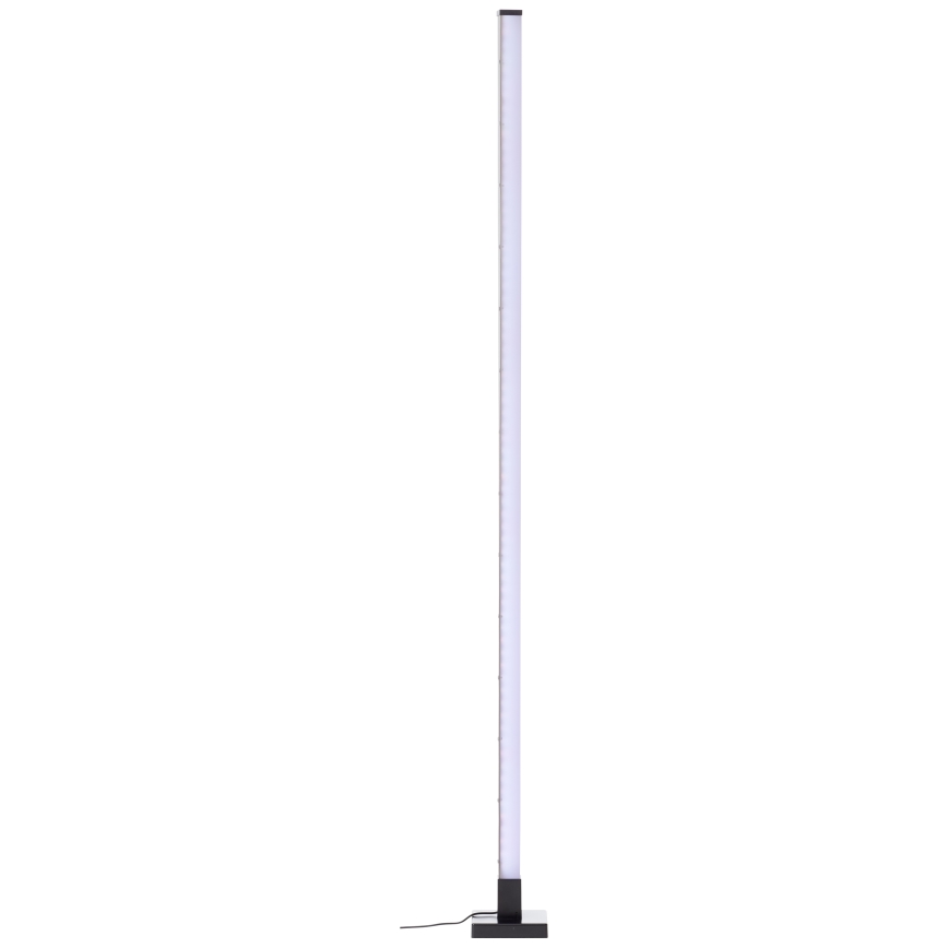 Brilliant - LED RGBW Φωτιστικό δαπέδου ντιμαριζόμενο NEELE LED/6,5W/230V μαύρο + τηλεχειριστήριο
