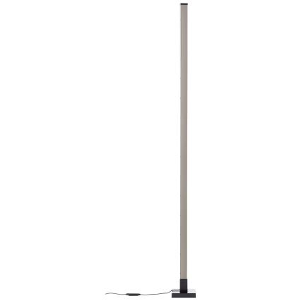 Brilliant - LED RGBW Φωτιστικό δαπέδου ντιμαριζόμενο NEELE LED/6,5W/230V μαύρο + τηλεχειριστήριο