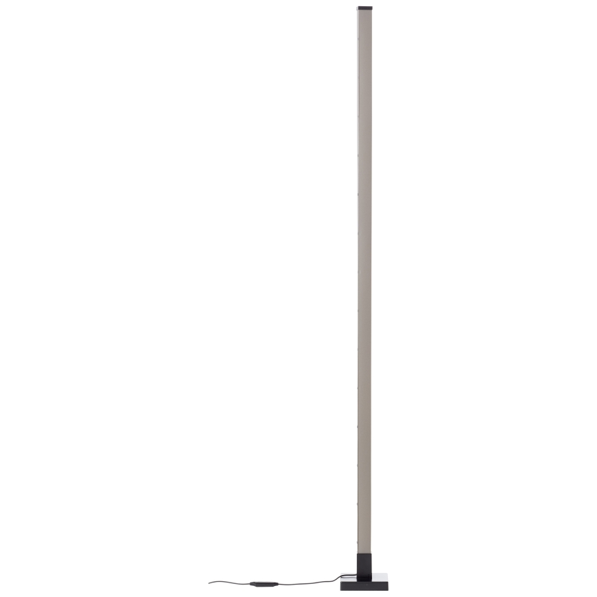 Brilliant - LED RGBW Φωτιστικό δαπέδου ντιμαριζόμενο NEELE LED/6,5W/230V μαύρο + τηλεχειριστήριο