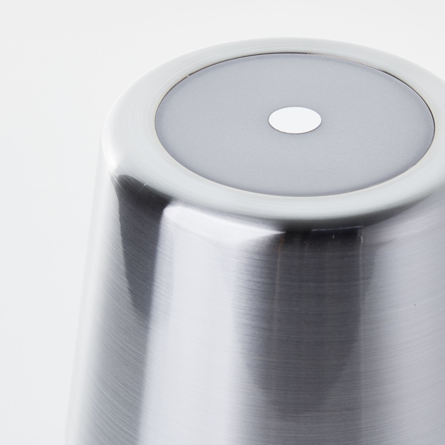 Brilliant - LED εξωτερικό φωτιστικό αφής με ρύθμιση φωτεινότητας XAANA LED/4W/5V 3000/4000/6500K 2600 mAh IP44 γυαλιστερό χρώμιο