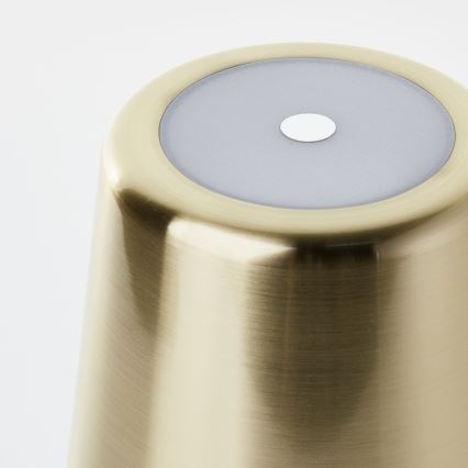 Brilliant - LED εξωτερικό φωτιστικό αφής με ρύθμιση φωτεινότητας XAANA LED/4W/5V 3000/4000/6500K 2600 mAh IP44 χρυσό