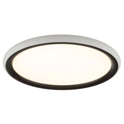 Brilliant - LED Ρυθμιζόμενο φωτιστικό οροφής CARLOZ LED/16W/230V Ø 30 cm λευκό/μαύρο