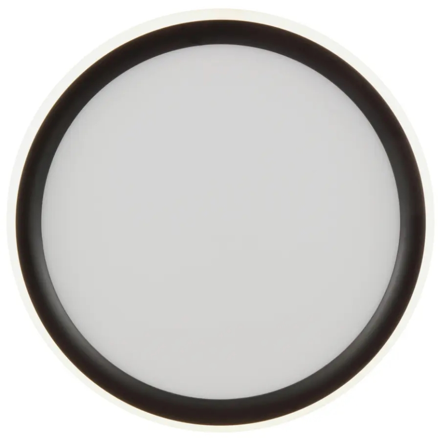 Brilliant - LED Ρυθμιζόμενο φωτιστικό οροφής CARLOZ LED/16W/230V Ø 30 cm λευκό/μαύρο