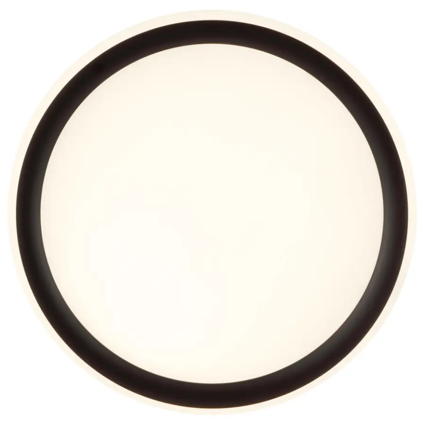 Brilliant - LED Ρυθμιζόμενο φωτιστικό οροφής CARLOZ LED/16W/230V Ø 30 cm λευκό/μαύρο