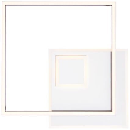Brilliant - LED Dimmable φωτιστικό οροφής IORGO LED/40W/230V 3000K 43,5x43,5 cm λευκό/μαύρο