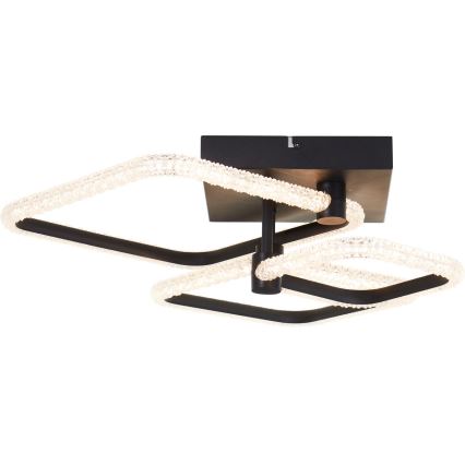 Brilliant - LED Φωτιστικό Οροφής Dimmer AYDIN LED/30W/230V 3000-6500K Μαύρο + Τηλεχειριστήριο