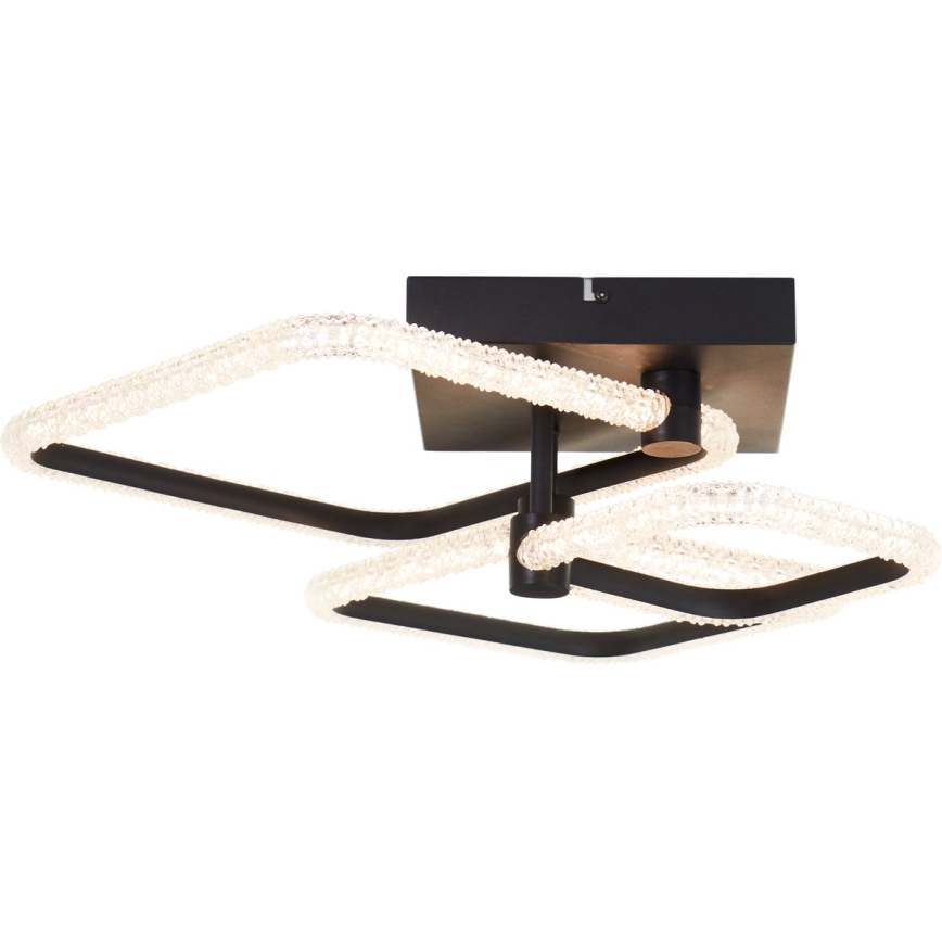Brilliant - LED Φωτιστικό Οροφής Dimmer AYDIN LED/30W/230V 3000-6500K Μαύρο + Τηλεχειριστήριο