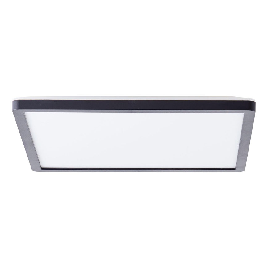 Brilliant - LED φωτιστικό οροφής MILTON LED/18W/230V 29,3x29,3 cm μαύρο