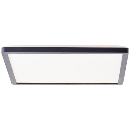 Brilliant - LED φωτιστικό οροφής MILTON LED/18W/230V 29,3x29,3 cm μαύρο
