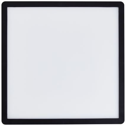 Brilliant - LED φωτιστικό οροφής MILTON LED/18W/230V 29,3x29,3 cm μαύρο