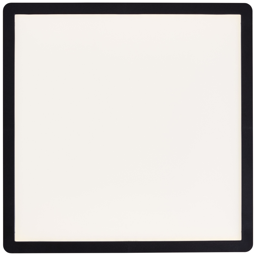 Brilliant - LED φωτιστικό οροφής MILTON LED/18W/230V 29,3x29,3 cm μαύρο