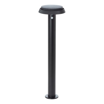 Brilliant - Ηλιακό φωτιστικό LED με αισθητήρα ALVERO LED/4W/3,7V 2000 mAh 70 cm IP44 μαύρο