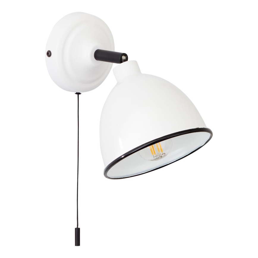 Brilliant - Σποτ τοίχου TELIO 1xE14/28W/230V λευκό