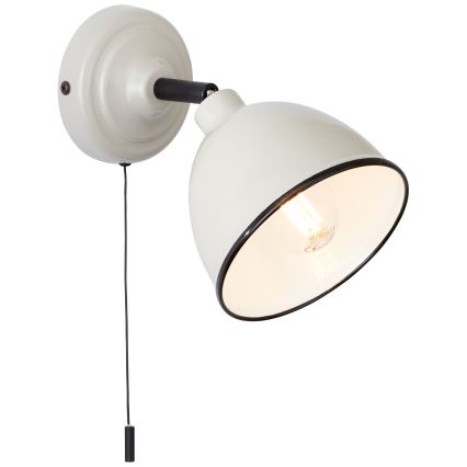 Brilliant - Σποτ τοίχου TELIO 1xE14/28W/230V γκρι