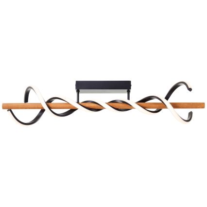 Brilliant - Πλαφονιέρα οροφής ντιμαριζόμενη LED AMALIA LED/38W/230V πεύκο