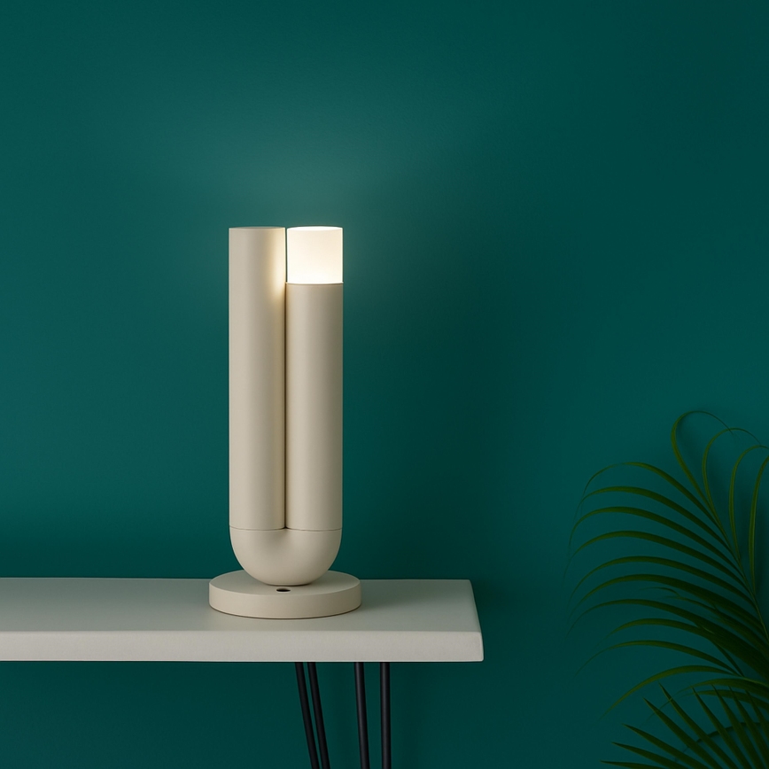 Brilliant - Ρυθμιζόμενο επαναφορτιζόμενο επιτραπέζιο εξωτερικό φωτιστικό με έλεγχο αφής SAYU LED/2,5W/5V 2700K 2600 mAh IP44 γκρι