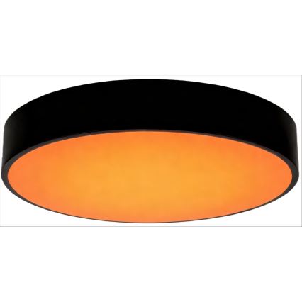 Brilliant - Ρυθμιζόμενο LED φωτιστικό οροφής SLIMLINE LED/50W/230V 1800-6500K διάμ. 49 εκ. μαύρο + τηλεχειριστήριο