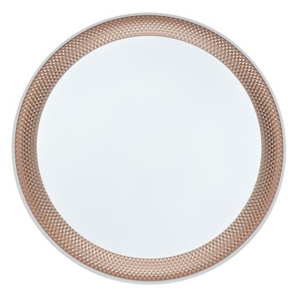 Brilliant - LED Ρυθμιζόμενο φωτιστικό οροφής WALDO LED/24W/230V 3000-6500K Ø 38,5 cm λευκό/ροζ χρυσό + τηλεχειριστήριο