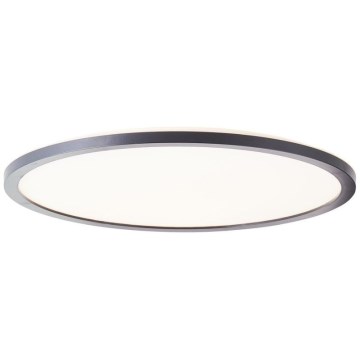Brilliant - Ρυθμιζόμενο φωτιστικό οροφής SORELL LED/24W/230V 3000-6500K Ø 42 εκ. μαύρο + τηλεχειριστήριο