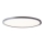 Brilliant - Ρυθμιζόμενο φωτιστικό οροφής SORELL LED/24W/230V 3000-6500K Ø 42 εκ. μαύρο + τηλεχειριστήριο