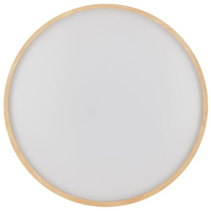 Brilliant - Ρυθμιζόμενο LED φωτιστικό οροφής ALSON LED/17W/230V 3000-6500K διάμ. 49,5 cm ξύλο καουτσούκ + τηλεχειριστήριο