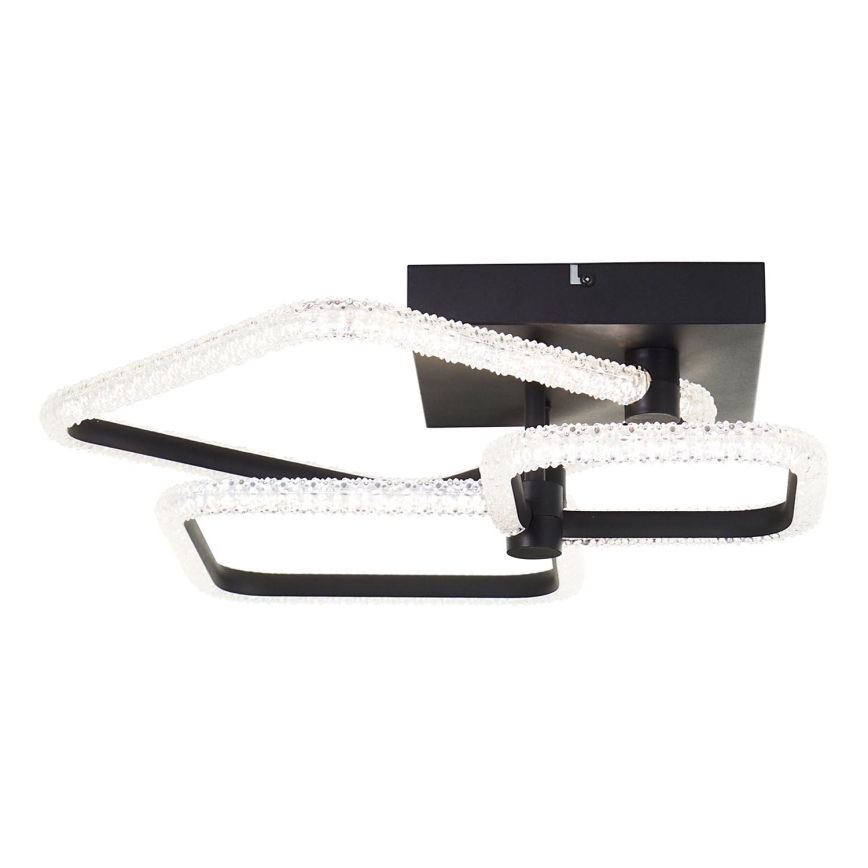 Brilliant - Ρυθμιζόμενο LED φωτιστικό οροφής AYDIN LED/30W/230V 3000-6500K μαύρο + τηλεχειριστήριο