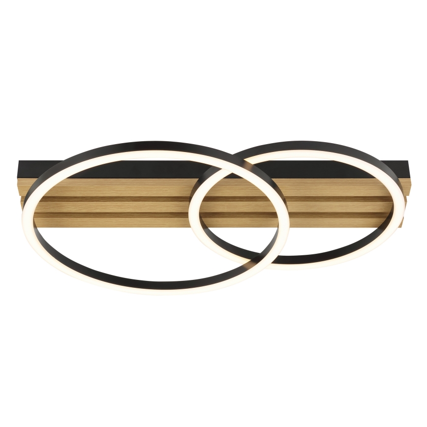 Brilliant - Ρυθμιζόμενο LED φωτιστικό οροφής CALMA LED/21W/230V, μαύρο