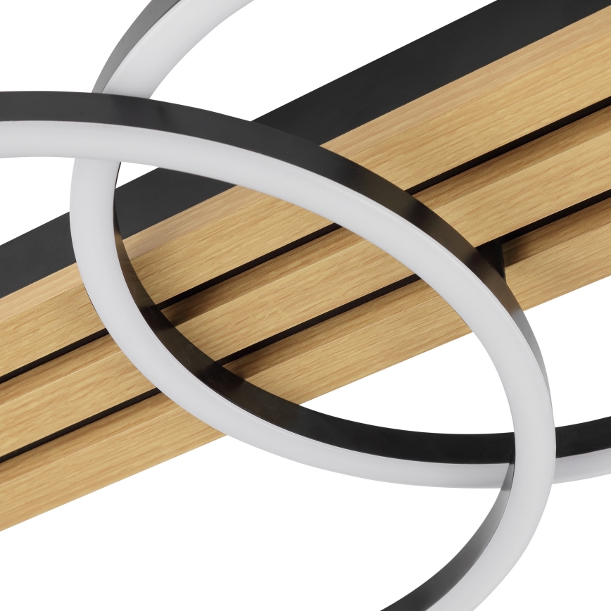 Brilliant - Ρυθμιζόμενο LED φωτιστικό οροφής CALMA LED/21W/230V, μαύρο