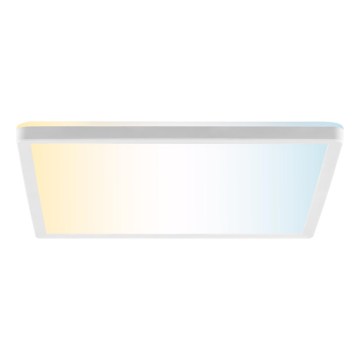 Brilliant - Ρυθμιζόμενο LED φωτιστικό οροφής LUMARO LED/18W/230V 3000-6500K 29,3x29,3 cm λευκό + τηλεχειριστήριο