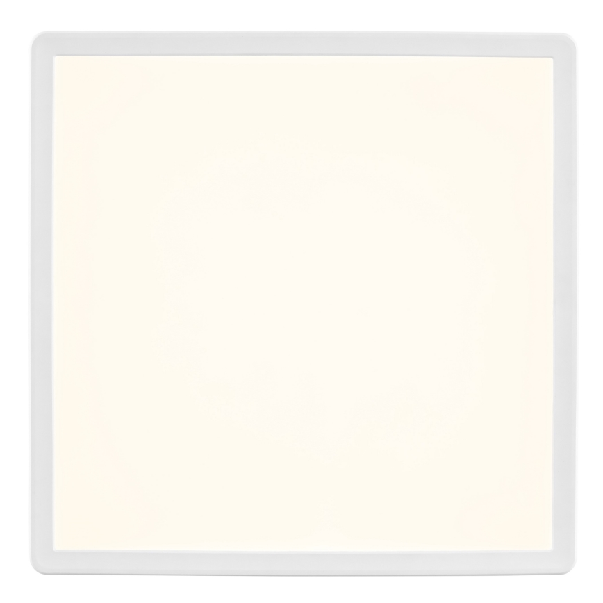 Brilliant - Ρυθμιζόμενο LED φωτιστικό οροφής LUMARO LED/18W/230V 3000-6500K 29,3x29,3 cm λευκό + τηλεχειριστήριο